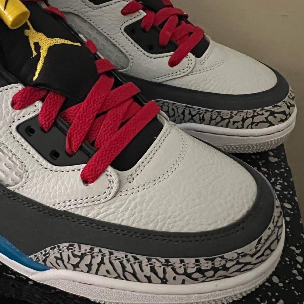 Nike Jordan Spizike Low Sneakers Grey/Varsity Maize IM7425-004 Men's Sz 11 BNIB - Picture 4 of 16